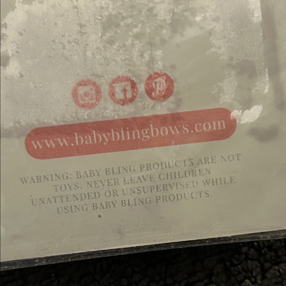 Baby Bling Floral Bow - Picture 4 of 6